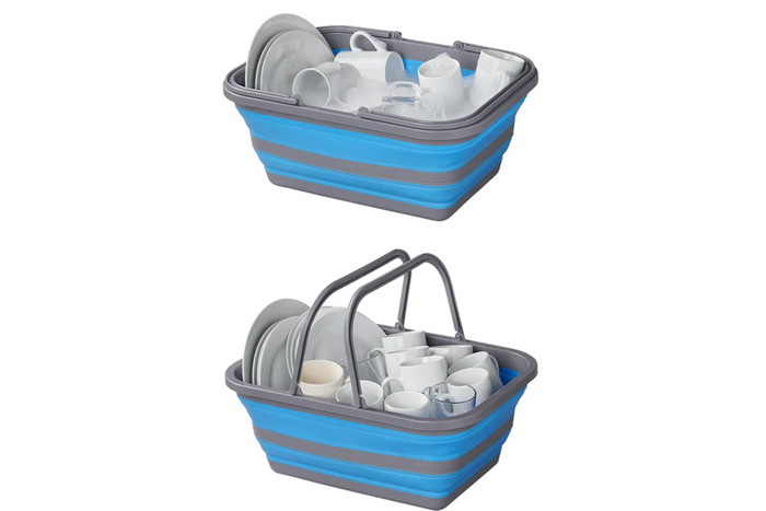 Skladacia cestovná miska ProPlus 370303V01 silikónová miska 16L