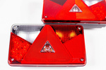 Zadné svetlá ASPÖCK LED + postroj MANTES 7m 13-PIN