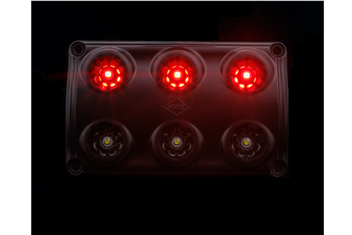 HORPOL LWD2325/CZ LED 720lm čierne interiérové svetlo do auta