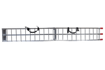 Skladacie hliníkové rampy UNITRAILER ALR002 pre prívesy 221 cm 680 kg s popruhom, sada 2 kusov