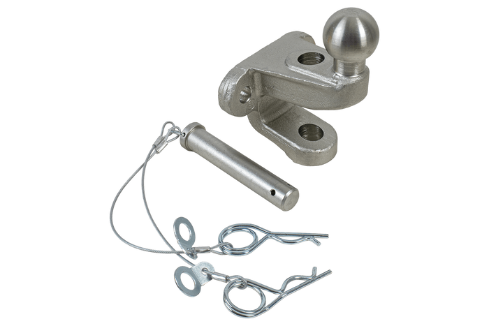 Kula flanszowa do haka holowniczego z zaczepem transportowym 25mm