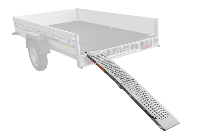Skladacia oceľová rampa UNITRAILER ALR004 pre príves 170 cm 227 kg