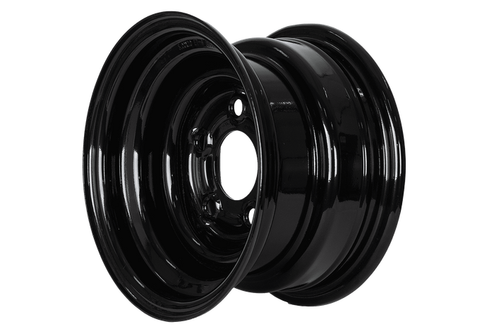 Oceľový ráfik pre príves UNITRAILER čierny 6Jx10"H2 5x112 ET:-4