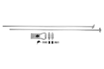 STEELPRESS ZD-03 V.3 uzamykacia závora pre kontajnerový príves, zámok dverí 3000 mm