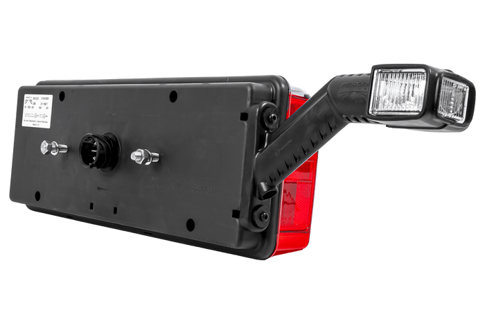 Zadné svetlá ASPÖCK EUROPOINT III LED bajonetové 7PIN ASS2 s klaksónom 7 funkcií ľavé+pravé