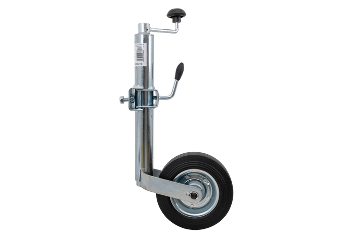 Oporné koleso s upínacou svorkou UNITRAILER 150 kg 48 mm 505-730 mm