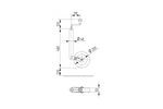 Oporné koleso s upínacou svorkou KNOTT TK48+LB48 150kg 48mm 480-700mm