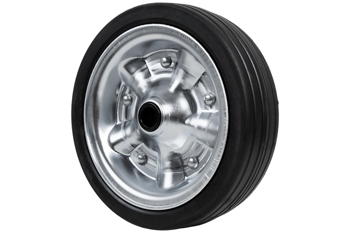 Náhradné koleso pre kopírovacie koleso KNOTT 405725.001 vyrobené z plnej gumy 225x65 mm