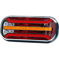 FRISTOM FT-230 LED bajonetové zadné svietidlo, 6 funkcií, univerzálne