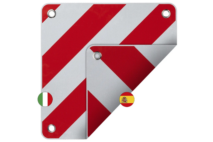 ProPlus 361234V01 zadná výstražná tabuľa obojstranná 50x50cm