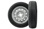 Sada dvoch kolies na prívesy UNITRAILER / TEMARED / TANATECH / MARTZ LINGLONG PNEU 155/70 R13 75N UNITRAILER RIMS 4Jx13" 4x100 ET:30