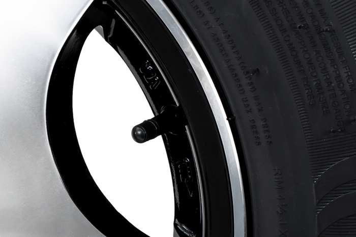 Vystužené koleso na príves KENDA TYRE 165/80 R13C 96/94N ALU RÁFEK STARCO leštený 5Jx13"H2 5x112 ET:30