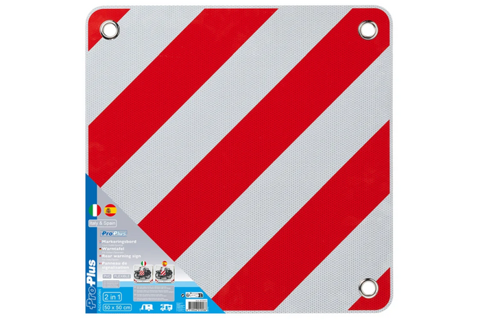 ProPlus 361234V01 zadná výstražná tabuľa obojstranná 50x50cm