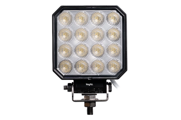 LED reflektorová pracovná lampa LAYTZ LY7107 64xLED 6400lm štvorcová