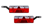 Zadné svetlá ASPÖCK EUROPOINT III LED bajonetové 7PIN ASS2 s klaksónom 7 funkcií ľavé+pravé