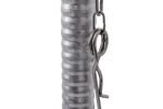 Oporné koleso KNOTT TK48, vlnitá rúra, 300 kg, 48 mm, 700 – 940 mm